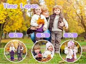 ARNSSIEN kids digital camera with 180° flip lens, 2.4-inch LCD, and protective silicone case